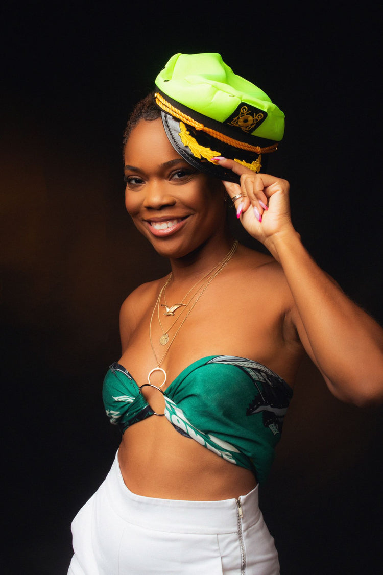 Riddim Brass & Mas Magnificent Scarves-set of 7-one purple base "whitehall" with whitehall building-one blue base "archbishop's palace" with archbishop's building-one red base "killarney" with killarney building-one cyan base "ambard's house" with ambard building-one light blue base "mille fleurs" with fleurs building-one orange base "hayes court" with hayes building- one black base "queen's royal college" with queen building