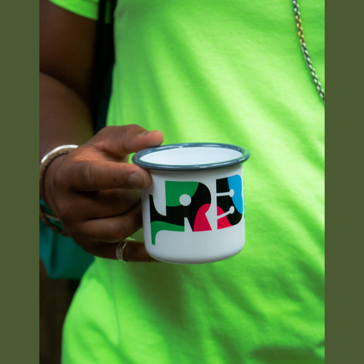 Riddim Brass & Mas Enamel Cup